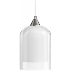 Изображение товара Подвесной светильник 33 идеи S.26.TR-S.27.WH хром для кухни