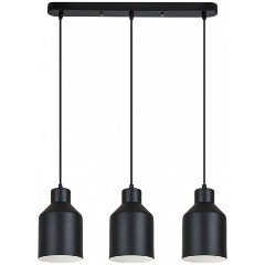 Изображение товара Подвесной светильник Arte Lamp Lark A7073SP-3BK для кухни лофт черный металл