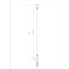 Изображение товара Подвесной светильник Arte Lamp Mark A7047SP-1BK