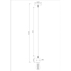 Изображение товара Подвесной светильник Arte Lamp Mark A7048SP-1BK