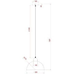 Изображение товара Подвесной светильник Arte Lamp Recinto A7053SP-1WH