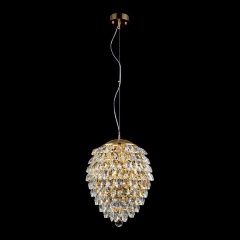 Изображение товара Подвесной светильник Crystal Lux Charme SP6 Gold/Transparent