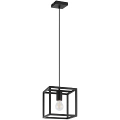 Изображение товара Подвесной светильник Eglo Eldrick 43031 с черным металлическим корпусом