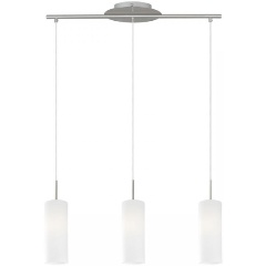 Изображение товара Подвесной светильник Eglo Troy 3 85978 для спальни стиль современный металл лампа накаливания