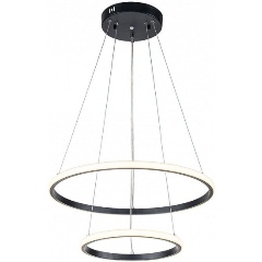 Изображение товара Подвесной светильник Escada Euler 10228/2LED в белом и черном цветах