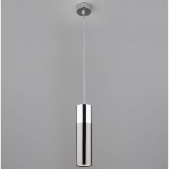 Изображение товара Подвесной светильник Eurosvet 50135/1 LED хром/черный жемчуг