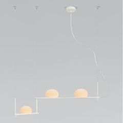 Изображение товара Подвесной светильник Eurosvet Stair 70145/3 белый для кухни современный стиль