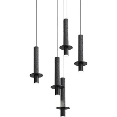 Изображение товара Подвесной светильник iLamp Lofty 10704P/1-D150 BK-GR