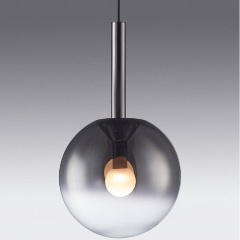 Изображение товара Подвесной светильник iLedex Aura 8615P-1M BK-SM для гостиной модерн