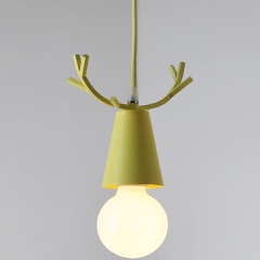 Изображение товара Подвесной светильник Imperium Loft Deer One 178110-26 для кафе и ресторанов цвет желтый