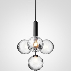 Изображение товара Подвесной светильник Imperium Loft Raffin G9 4 лампы современный стекло металл