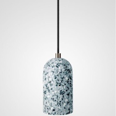 Изображение товара Подвесной светильник Imperium Loft Runel 189832-23 с синим мраморным плафоном