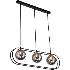 Изображение товара Подвесной светильник Indigo Spazio 11017/3P Black V000162