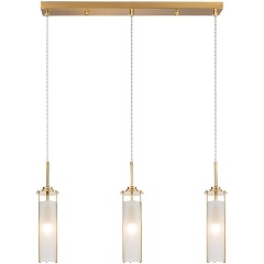 Изображение товара Подвесной светильник Indigo Torcia 11038/3P Brass V000416