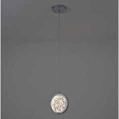 Изображение товара Подвесной светильник LED4U L7108-150 CR стиль хай-тек хром для гостиной