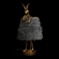 Изображение товара Настольная лампа Loft IT Lapine 10315/A Grey fluff