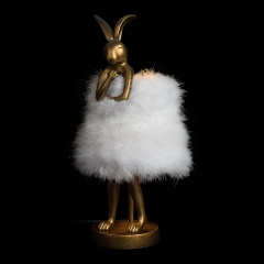 Изображение товара Настольная лампа Loft IT Lapine 10315/A White fluff