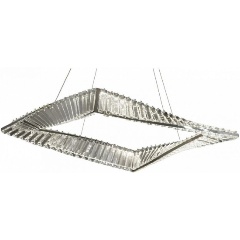 Изображение товара Подвесной светильник LUMINA DECO 6039 CHR для гостиной стиль модерн LED хром