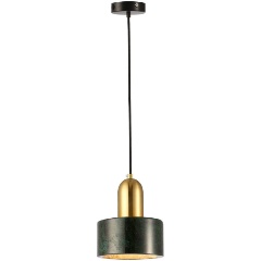 Изображение товара Подвесной светильник Lussole Loft LSP-8699 зеленый 60 Вт