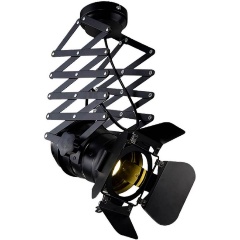 Изображение товара Подвесной светильник Lussole Loft LSP-9702 черный из металла