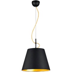 Изображение товара Подвесной светильник Lussole Yukon GRLSP-8053 современный черный для кафе и ресторанов