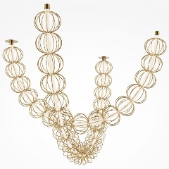 Изображение товара Подвесной светильник Maytoni Golden Cage MOD216PL-L42G3K