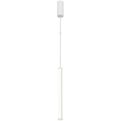 Изображение товара Подвесной светодиодный светильник Maytoni Supersymmetry P096PL-L11WK 1x17W белый алюминий и пластик