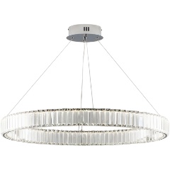 Изображение товара Подвесной светильник Moderli Asti V10734-PL с хрустальным плафоном и LED