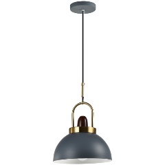 Изображение товара Подвесной светильник Moderli Ravenna V10446-1P серый 60 Вт E27