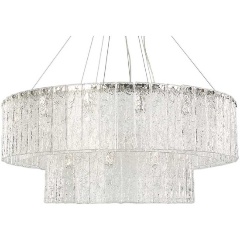 Изображение товара Подвесной светильник Newport 10826+18/S никель для гостиной современный стиль