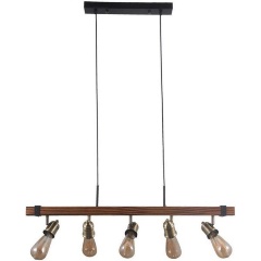 Изображение товара Подвесной светильник Omnilux Castelluzzo с деревом и светодиодами для кухни