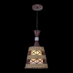 Изображение товара Подвесной светильник Reluce 02689-0.4-01 CF стиль модерн коричневый 40 Вт