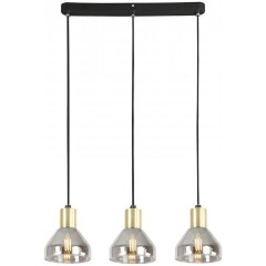 Изображение товара Подвесной светильник Rivoli Kassandra 3118-303 стиль модерн черный стекло металл