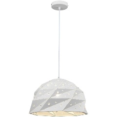 Изображение товара Подвесной светильник Wertmark Delfina WE265.01,006 стиль хай-тек белый хрусталь металл