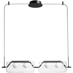 Изображение товара Подвесной светодиодный светильник Arte Lamp Geneva A2341SP-4BK для интерьера