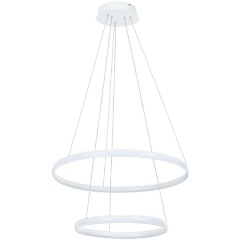 Изображение товара Подвесной светодиодный светильник Arte Lamp Meridiana A2198SP-2WH для больших залов