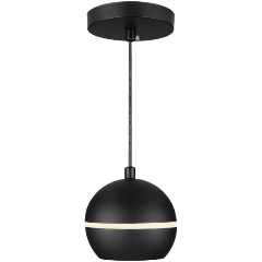 Изображение товара Подвесной светодиодный светильник Elektrostandard DLS023 9W 4200K черный a047775