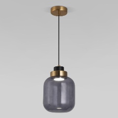 Изображение товара Подвесной светодиодный светильник Eurosvet Jeffry 50240/1 Led дымчатый