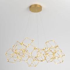 Изображение товара Подвесной светодиодный светильник Eurosvet Uma 90169/12 медь