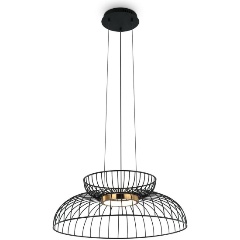 Изображение товара Подвесной светодиодный светильник Freya Citrus FR5398PL-L6B черный 48 Вт для интерьера