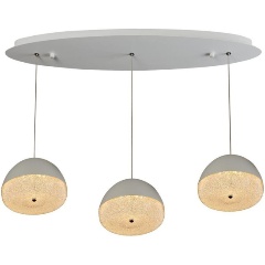 Изображение товара Подвесной светильник iLedex Flake Wld8885-3A WH.