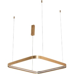 Изображение товара Подвесной светодиодный светильник Italline IT013-6024 gold 3000K
