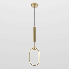 Изображение товара Подвесной светодиодный светильник Lussole Loft Lubbock LSP-7092 бронза белый