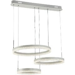 Изображение товара Подвесной светодиодный светильник Profit Light 6087/3A WHT для кафе ресторанов