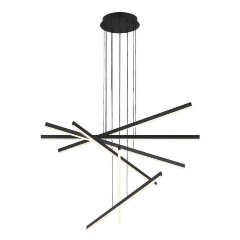 Изображение товара Подвесной светильник ST Luce Basoni SL394.423.06 для офиса стиль хай-тек охватывает до 35 кв.м