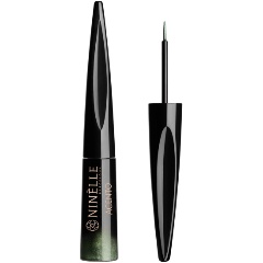 Изображение товара Подводка для век NINELLE Acento, тон 454 темно-зеленый, с эффектом металлик