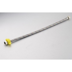 Изображение товара Гибкая подводка для воды ProfEco 60 см гайка-гайка нержавеющая сталь