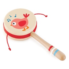 Изображение товара Погремушка Hape E8380_HP в форме барабана для малышей от 10 мес
