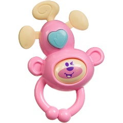 Изображение товара Развивающая погремушка Обезьяна BONDIBON BB3214 для малышей 6 месяцев+