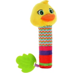 Изображение товара Погремушка УМКА RS-DUCK Утка с прорезывателем